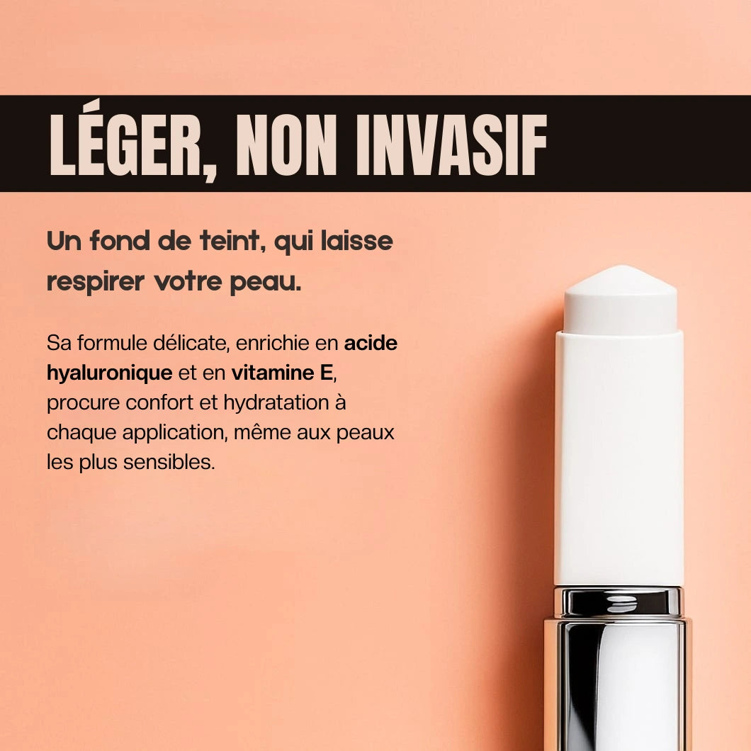 Fond de teint 2-en-1 avec pinceau intégré