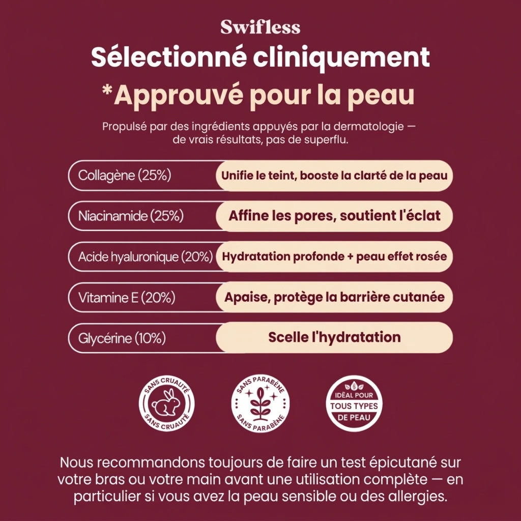 Swifless™ - Masque collagène bio