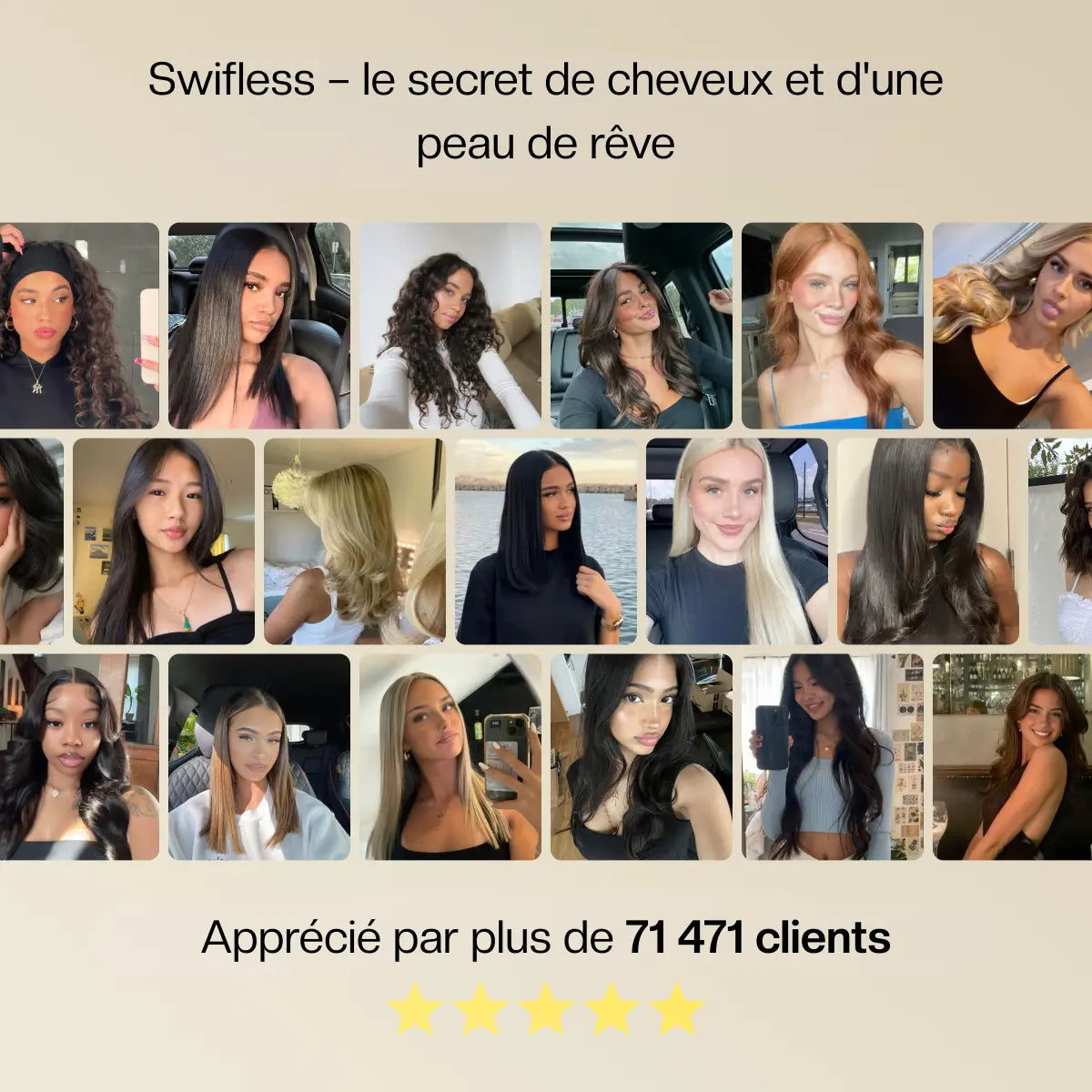 Swifless™ 3-en-1 Filtre Premium Pommeau de Douche