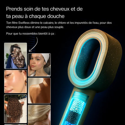 Swifless™ 3-en-1 Filtre Premium Pommeau de Douche