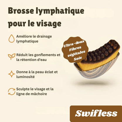 Swifless™ Brosse faciale lymphatique