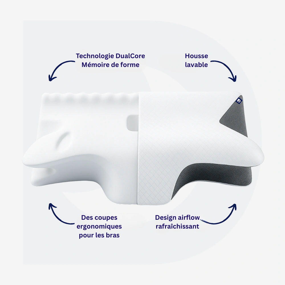 L’oreiller original Swifless – Fini les douleurs au réveil