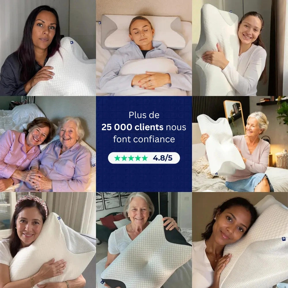 L’oreiller original Swifless – Fini les douleurs au réveil