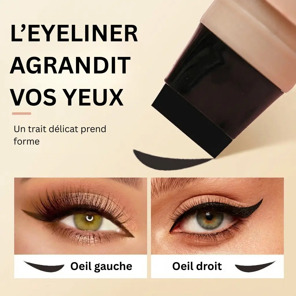 Eyeliner rotatif à double trait