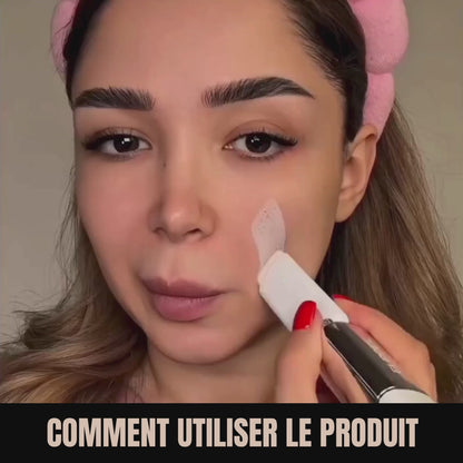 Fond de teint 2-en-1 avec pinceau intégré